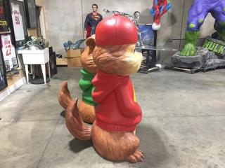 Life Size Alvin and the Chipmunks Theater Display