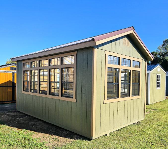 🔥SAVE $819 OFF 10x16 GREENHOUSE - $7,376 - $291 DOWN - $291/Mo - NO CREDIT CHECK - FREE DELIVERY & BLOCKS (50-miles)