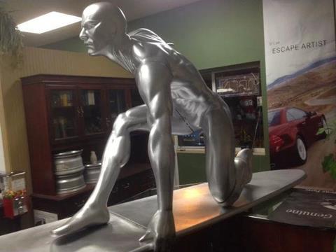 Life Size Marvel Silver Surfer