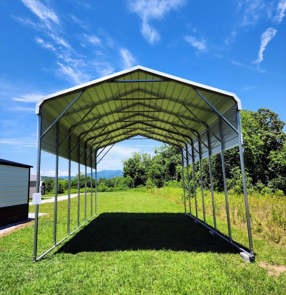 $821 OFF - ONLY $3,743! 18x30x12 RV COVER- 3FT SIDE PANELS - NO CREDIT CHECK