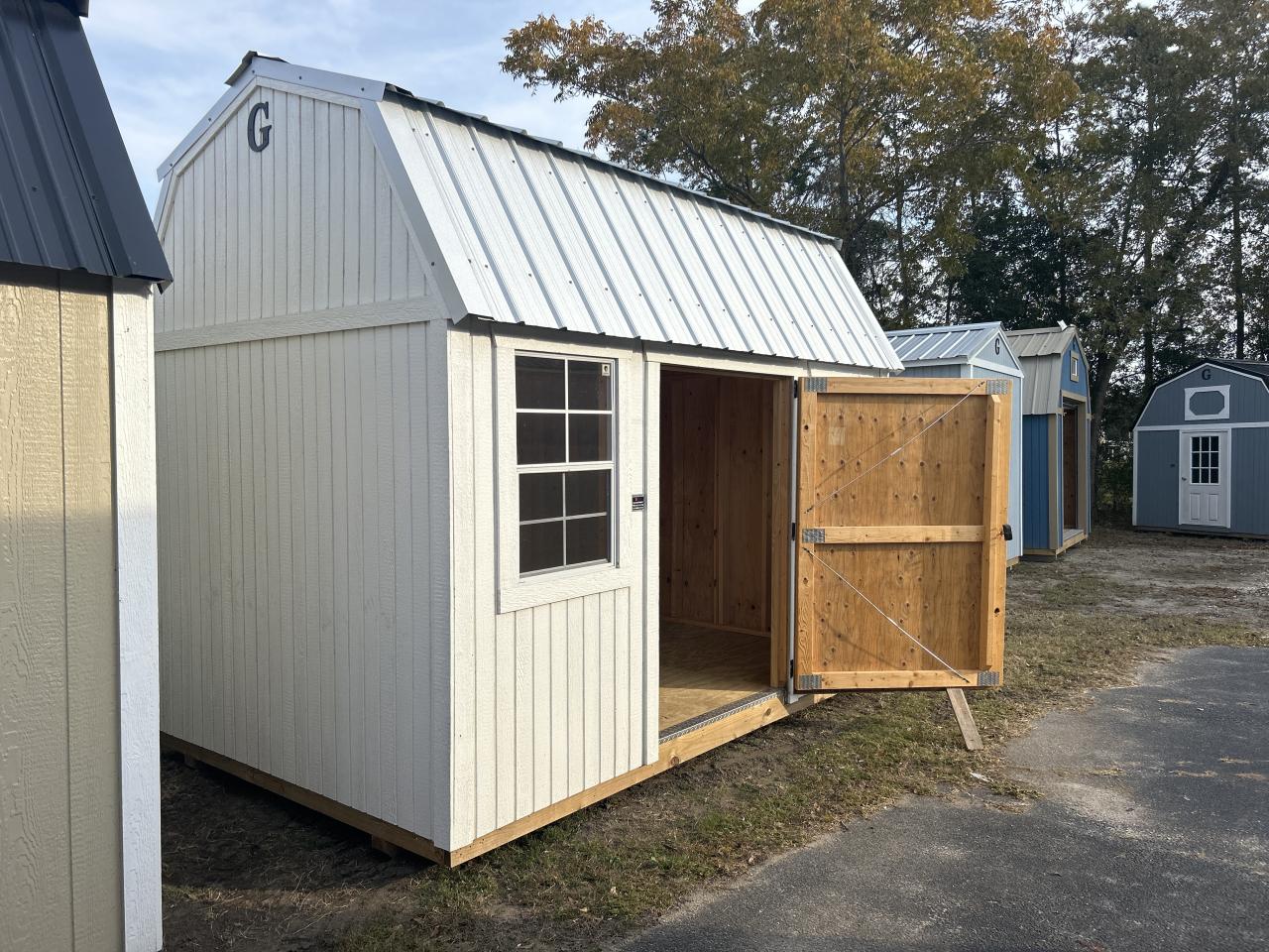 08x12 SIDE LOFTED BARN