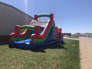Rainbow Rush Obstacle Course