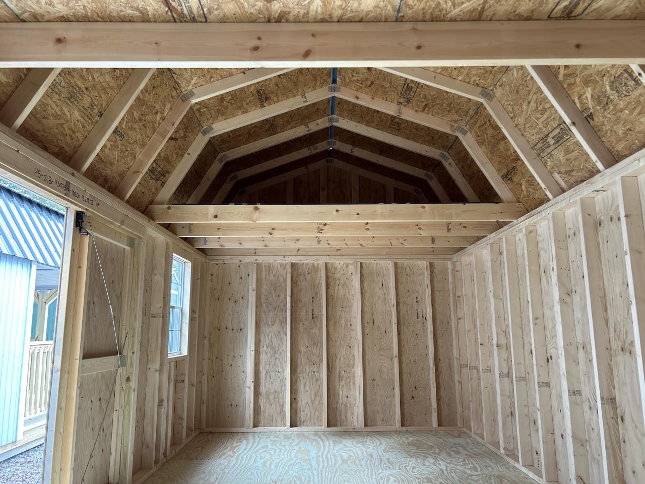 10x20 Side Lofted Barn