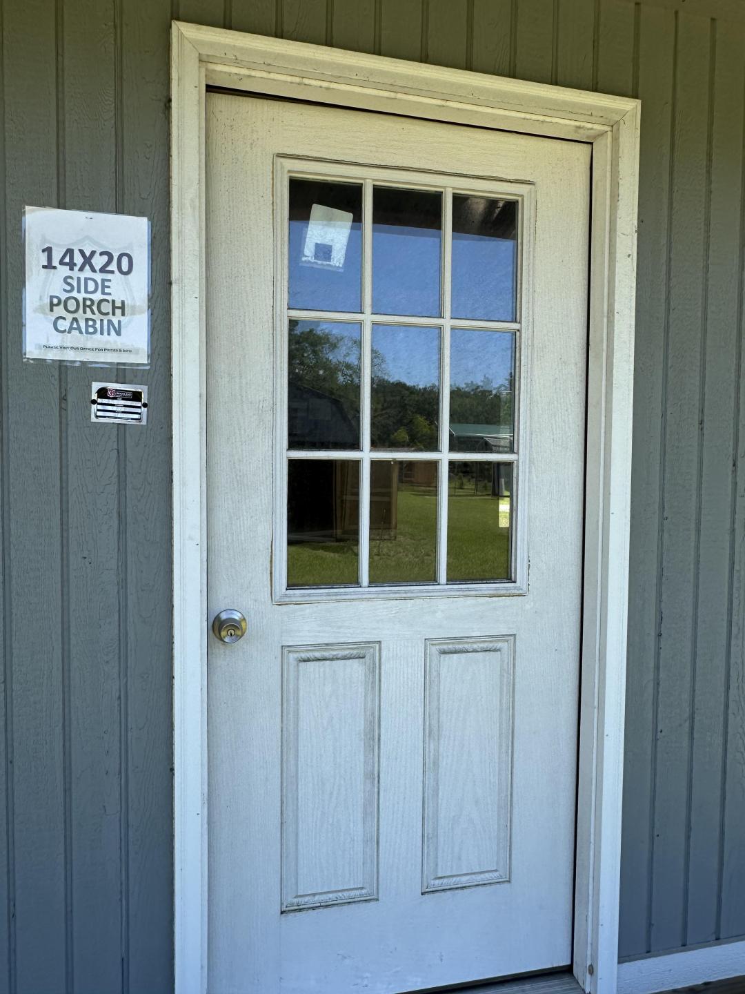 Graceland 14x20 Side Porch Cabin
