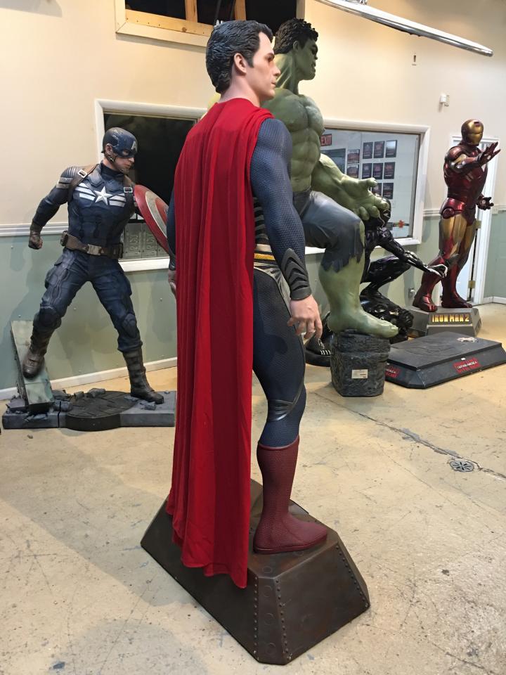 Life Size Superman Man of Steel