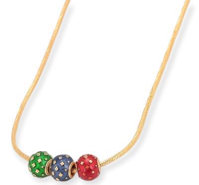 Elegant Multicolor Pendant Necklace