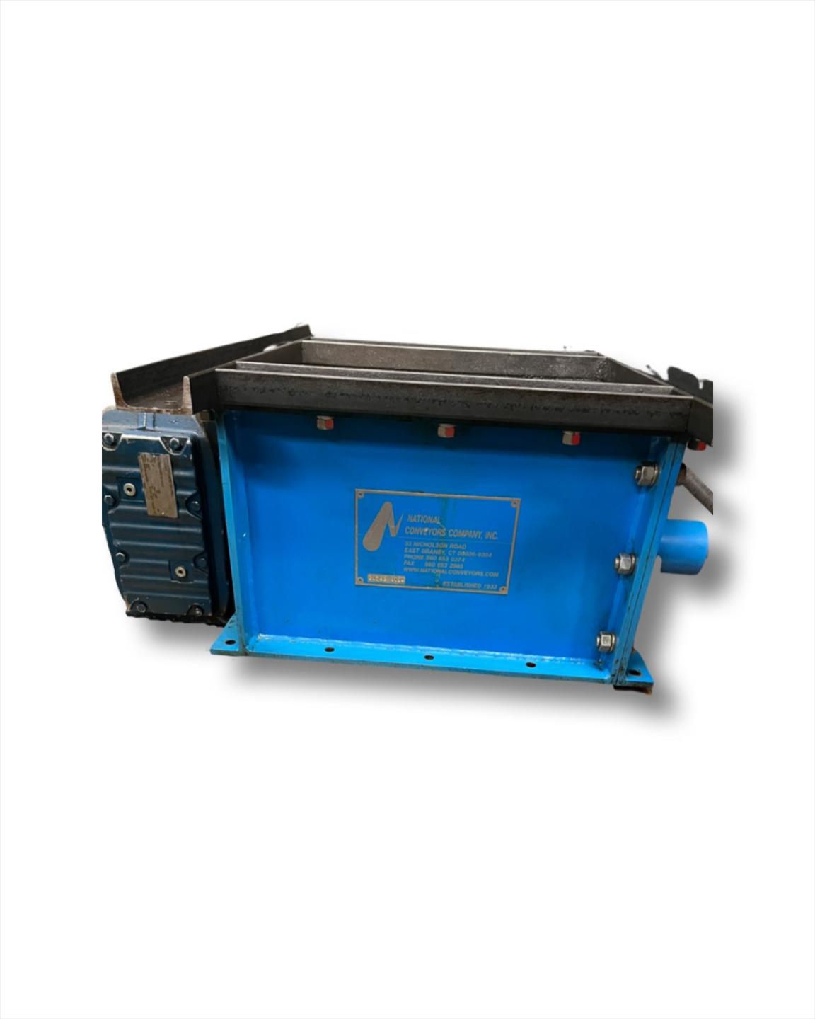 National Conveyors Company Single Roll Machine Tool Shredder with PLC Control Panel 5HP Motor