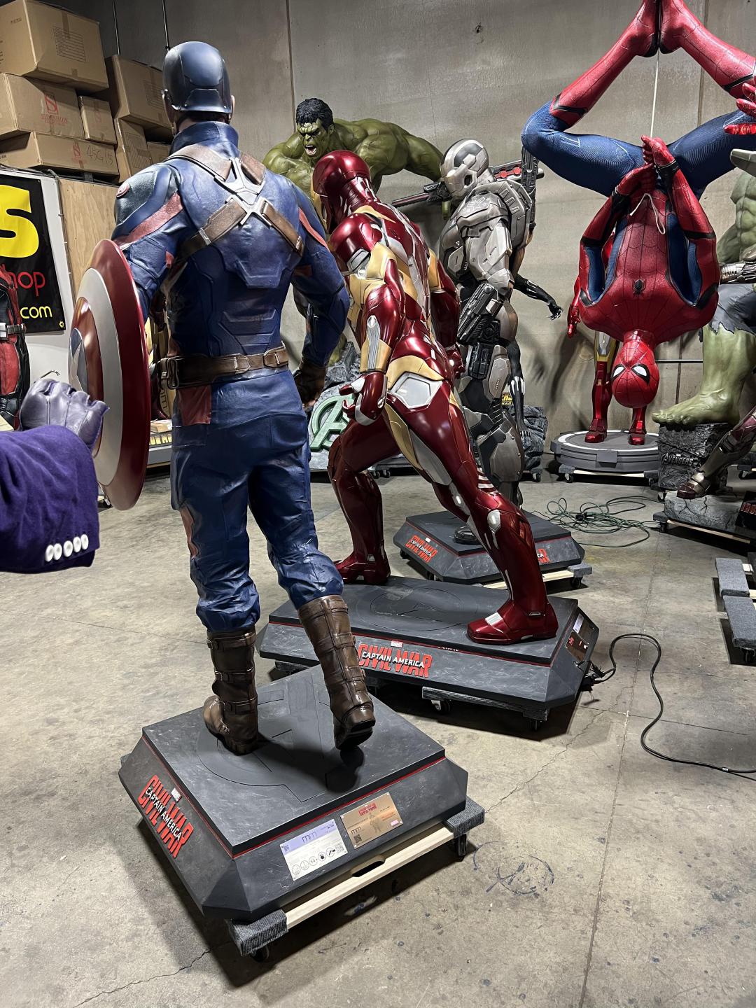 Marvel “Captain America: Civil War” 3 Piece Set War Machine Ironman