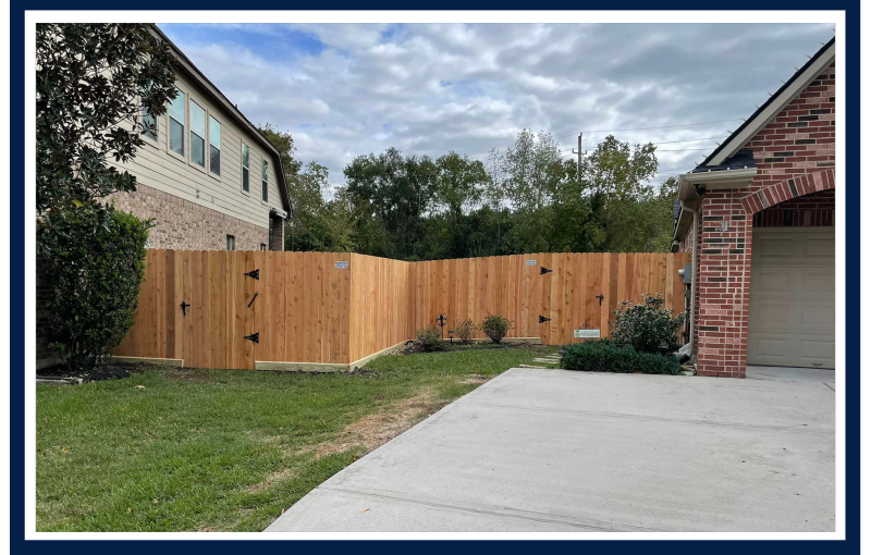 Residential Wooden Privacy Fencing