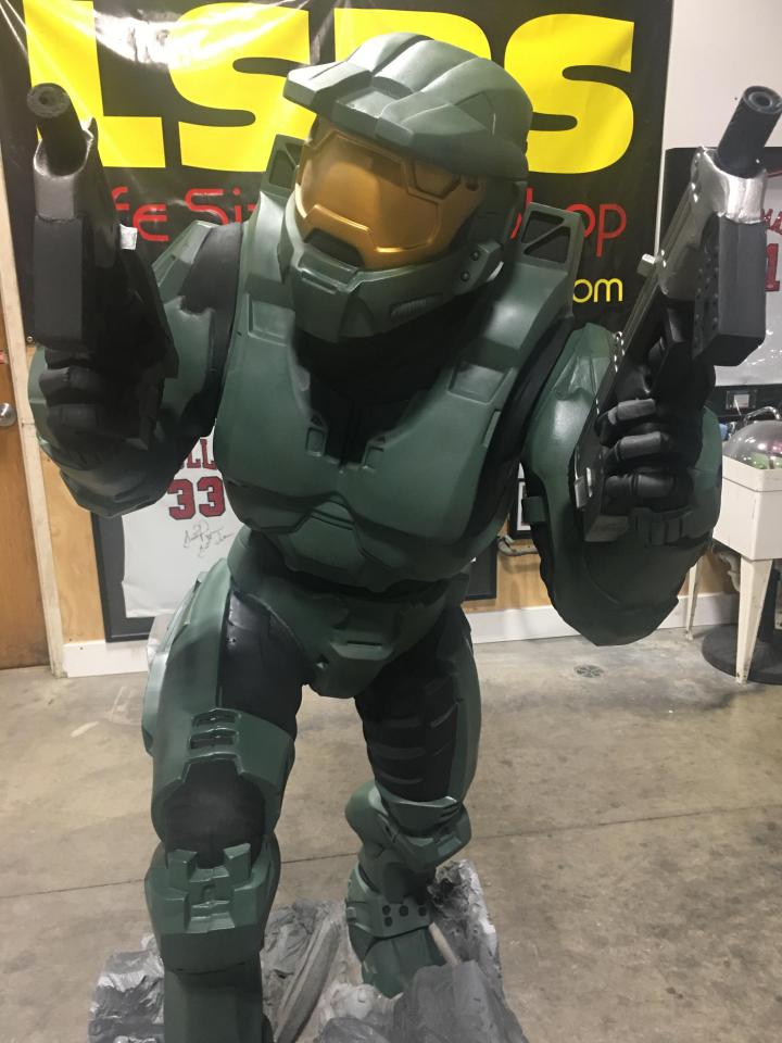 Life Size HALO Master Chief SUPER RARE!!!