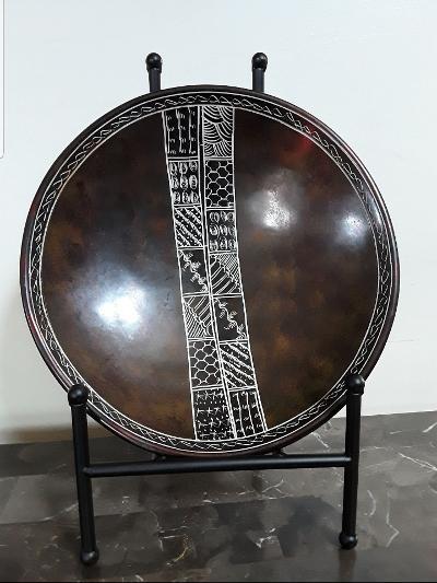 Handcarved Decorative Brown Soapstone
