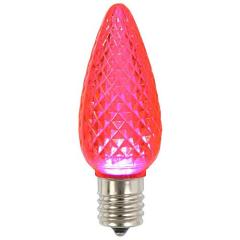 Lone Star Christmas Lighting Supplies: C9 LED Faceted Christmas Light Bulbs, E17 Base (25 pack)