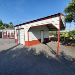 20x20x8 Combo Unit Carport