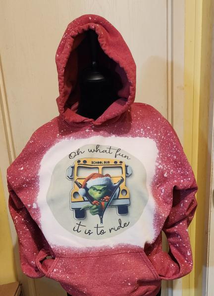 Bleeched Hoodie Sweat Shirt