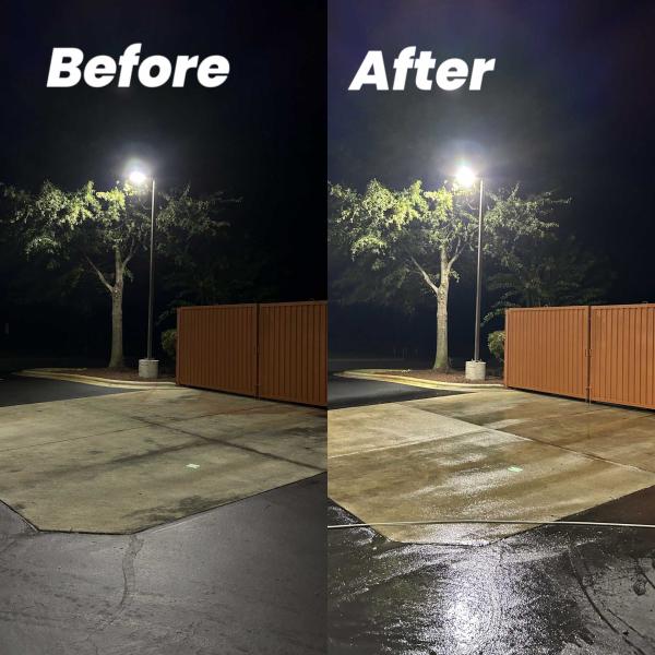 Dumpster Pad Cleaning