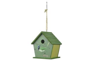 Charley Harper Green Jay Birdhouse