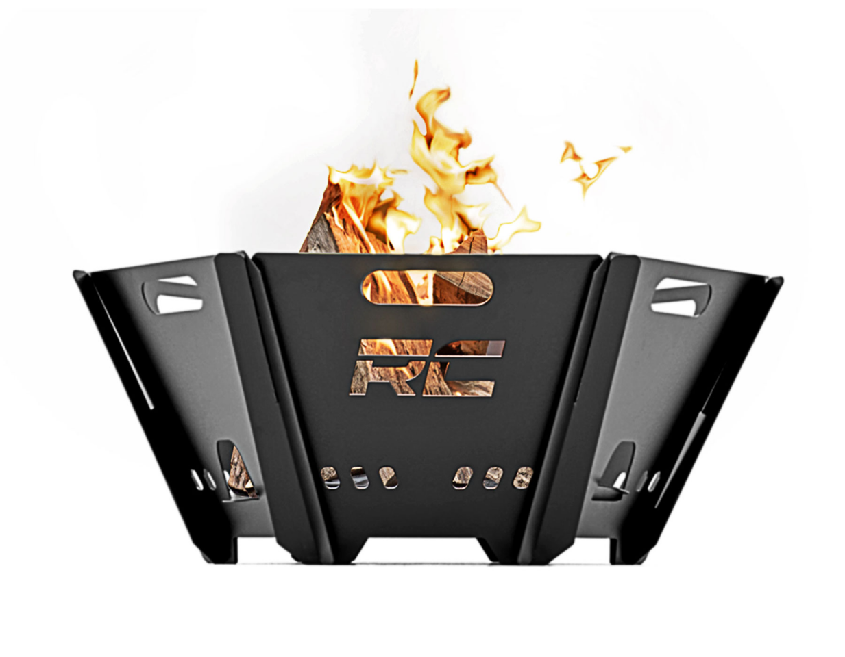 OVERLAND COLLAPSIBLE FIRE PIT W/CARRY BAG