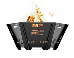 OVERLAND COLLAPSIBLE FIRE PIT W/CARRY BAG