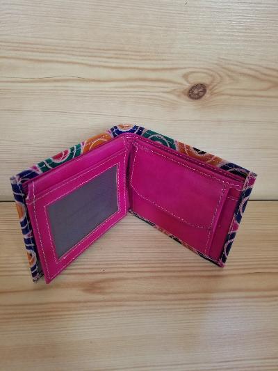 Genuine Leather Bifold Wallet.