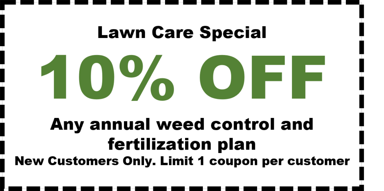 10% off Lawn Care Special