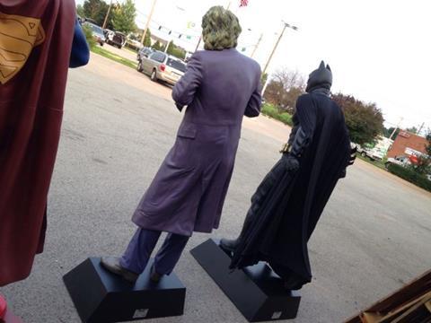 Life Size "Dark Knight" Batman and Joker