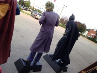 Life Size "Dark Knight" Batman and Joker