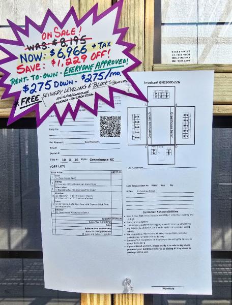🔥SAVE $1,229 10x16 GREENHOUSE $6,966 or $275 DOWN & $275/mo - NO CREDIT CHECK - FREE DELIVERY & BLOCKS (50 miles)