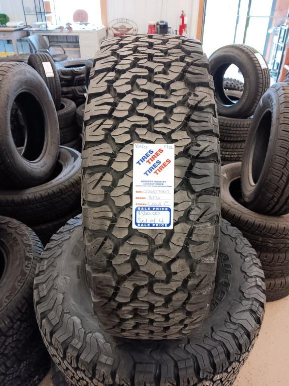 LT285/70R17 BFGoodrich All Terrain T/A KO2 Tires Set of 4