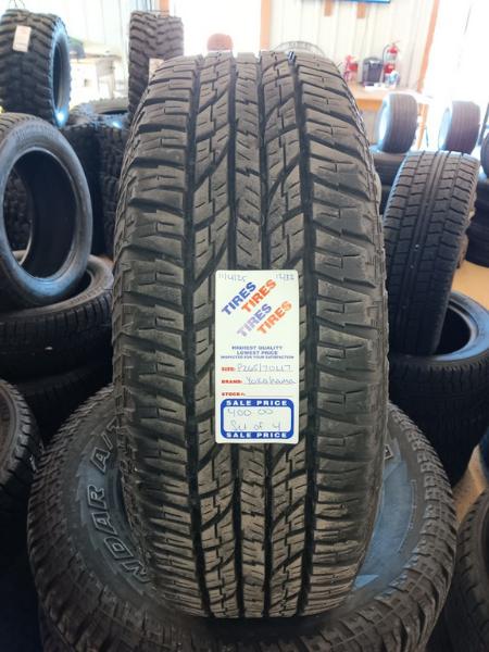 P265/70R17 Yokohama Geolandar A/T Tires Set of 4