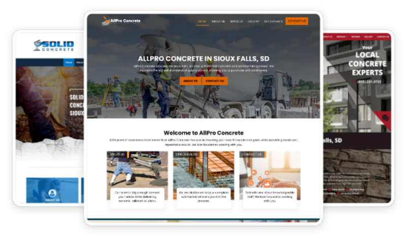 concrete Websites
