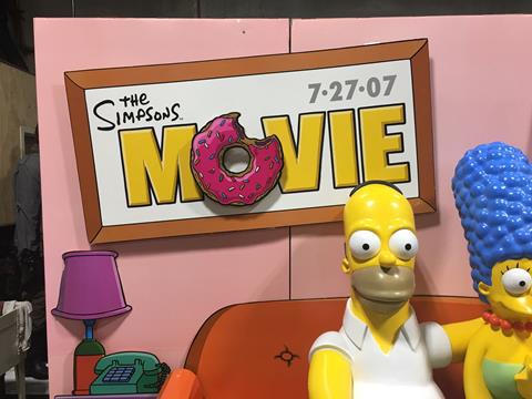 Life Size The Simpsons Theater Display