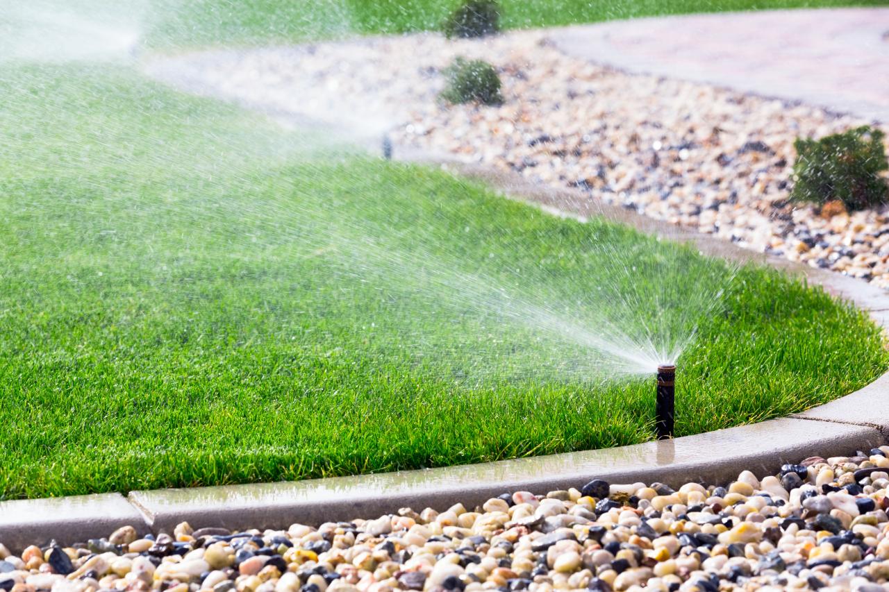 Sprinkler Install