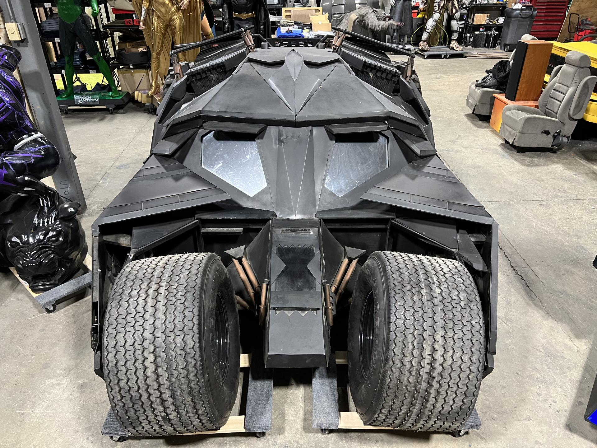Dark Knight Batman and Batmobile