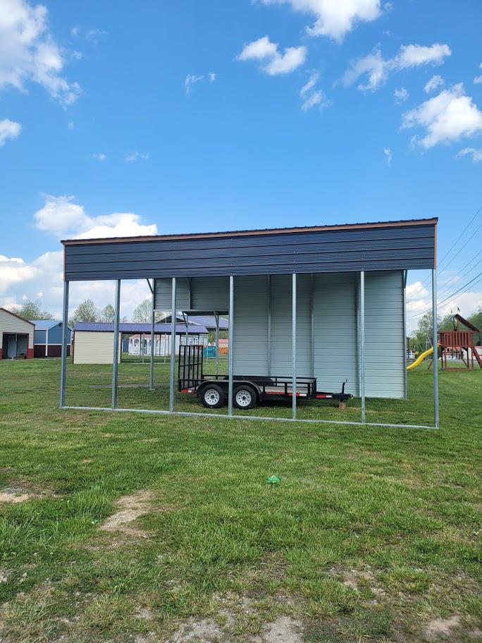 SAVE 20% OFF - ONLY $6,940 - 18x30x14 RV COVER WITH 10x12x9 LEAN-TO - NO CREDIT CHECK RTO - FREE INSTALL IN NC!