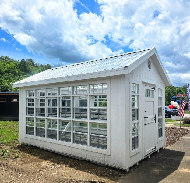 🔥SAVE $1,324 - 10x16 AMISH GREENHOUSE - ONLY $11,924 or $471 DOWN & $471/MO - NO CREDIT CHECK - FREE DELIVERY & BLOCKS! - (50 miles)