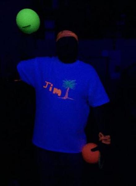 Black Light Dodgeball / Volleyball