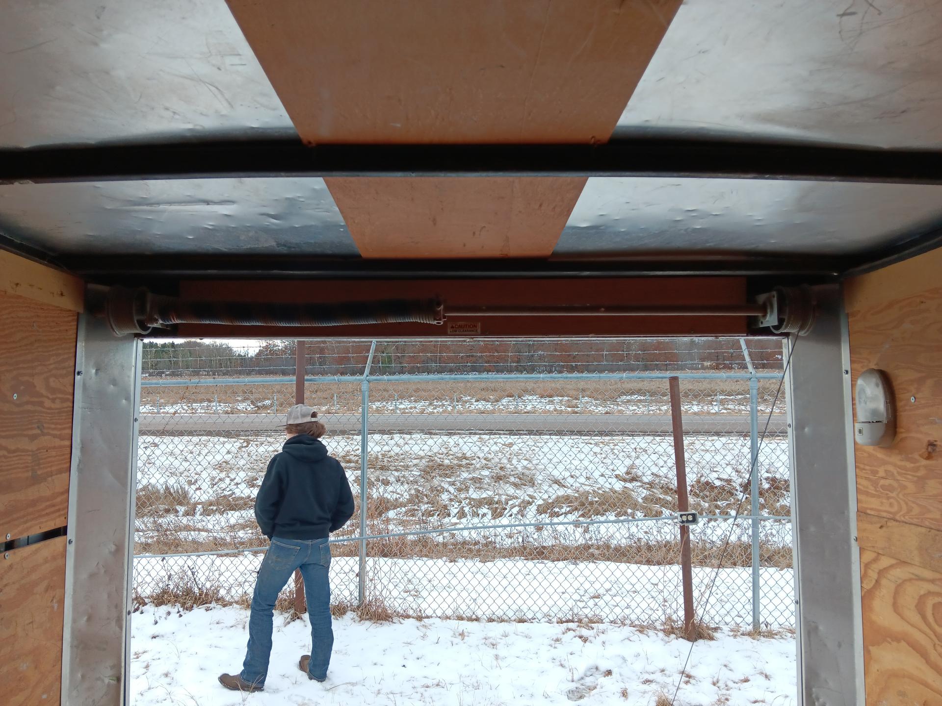 American Hauler Enclosed Trailer - Lot # P1063