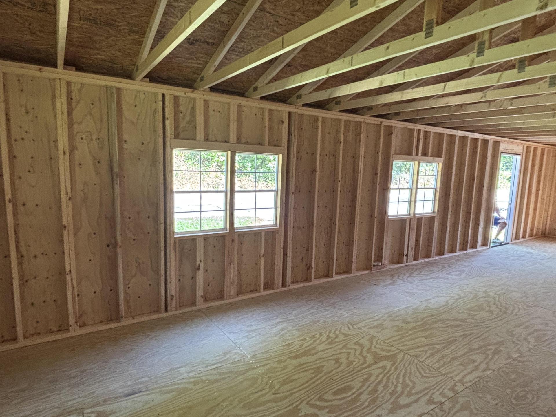 16x40 Garden Shed