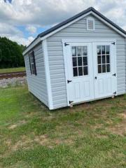 10x12 Vinyl Utility Pool House/She Shed