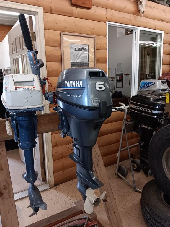 Yamaha 6 hp 4 Stroke Outboard Motor - Item # 112