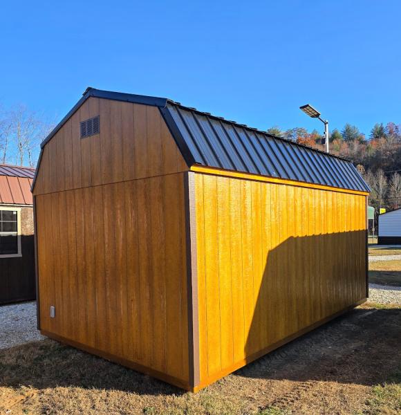 SAVE $294 OFF! - 10x16 LOFTED BARN W/ELECTRICAL - $5,601 OR $221 DOWN & $221/MO -NO CREDIT CHECK - FREE DELIVERY & BLOCKS (50 miles)