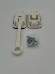 Ring Latch 5" White