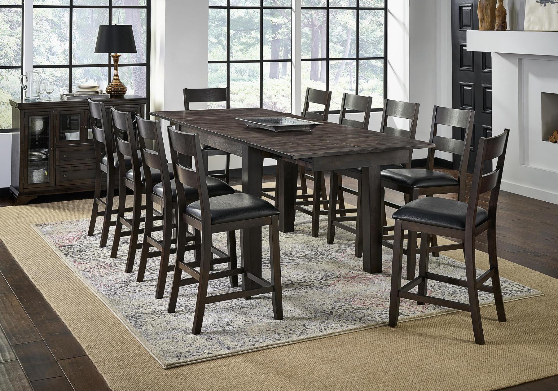 GATHERING HEIGHT LEG TABLE 2 - 18” BUTTERFLY LEAVES