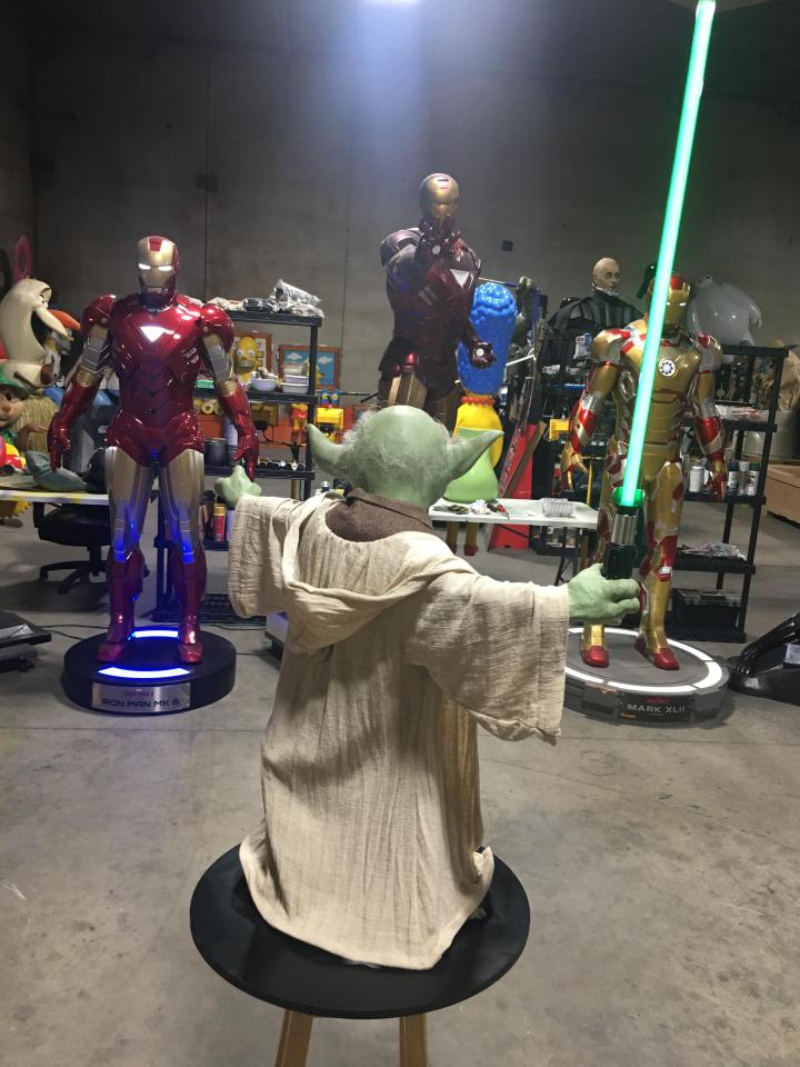 Life Size Star Wars Gentle Giant Yoda