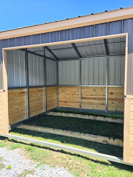 🔥SAVE $481 OFF - 12x24 EZ STALL HORSE RUN/LIVESTOCK ENCLOSURE - RTO AVAILABLE - FREE DELIVERY UP TO 50 MILES!