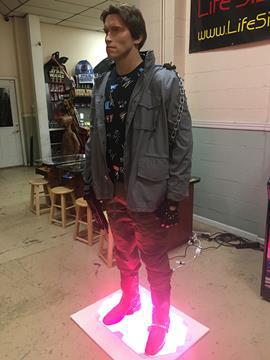 Life Size Terminator Arnold Schwarzenegger Disco Scene