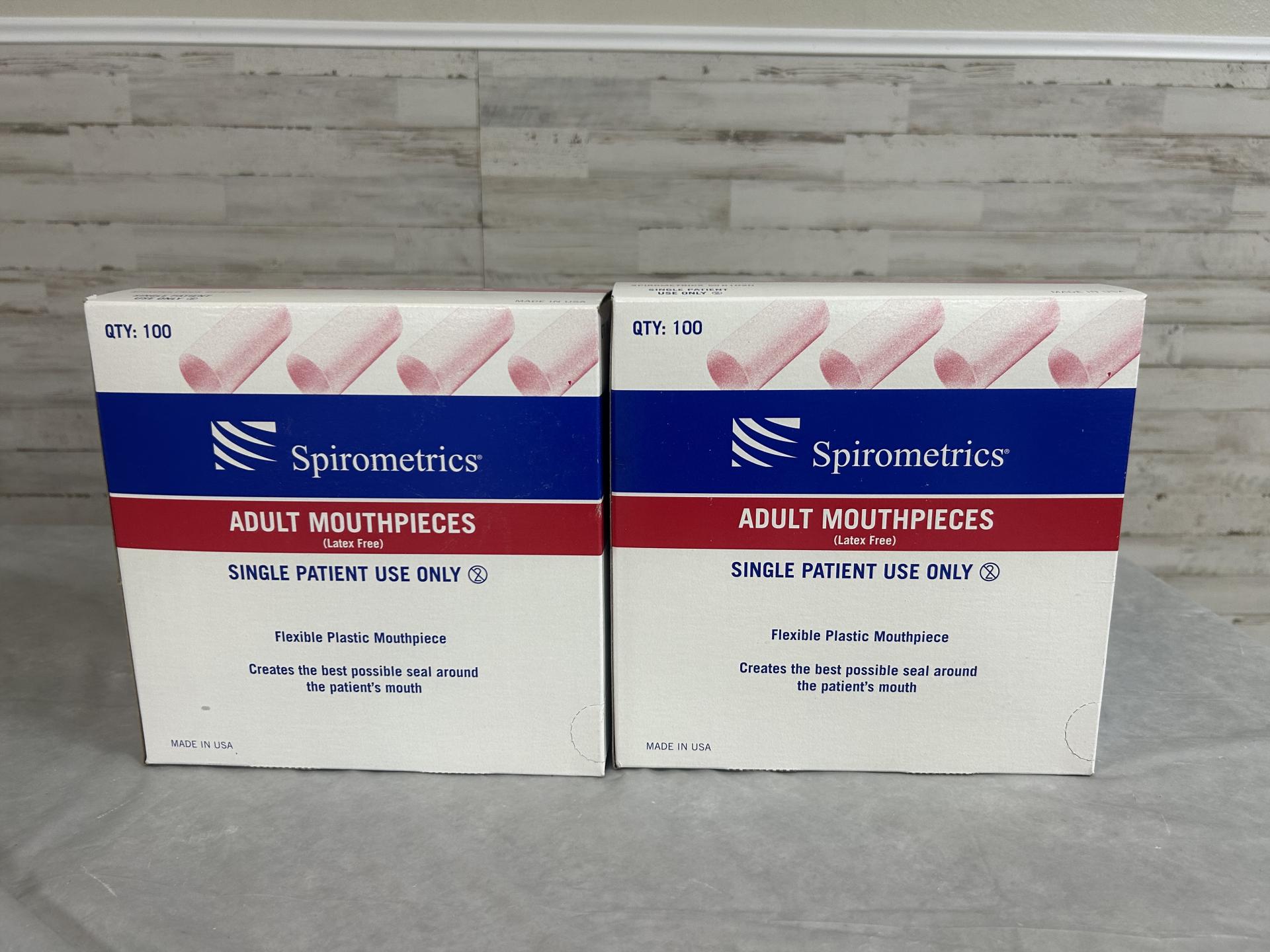 Spirometrics Adult Mouthpieces