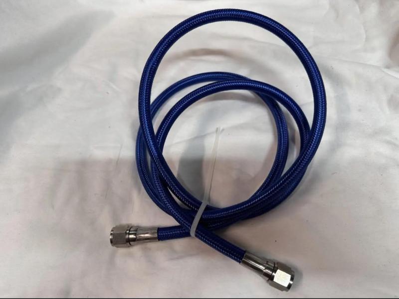 WAND BRAIDED HYDRAULIC HOSE [36″-72″] – BLUE COLOR