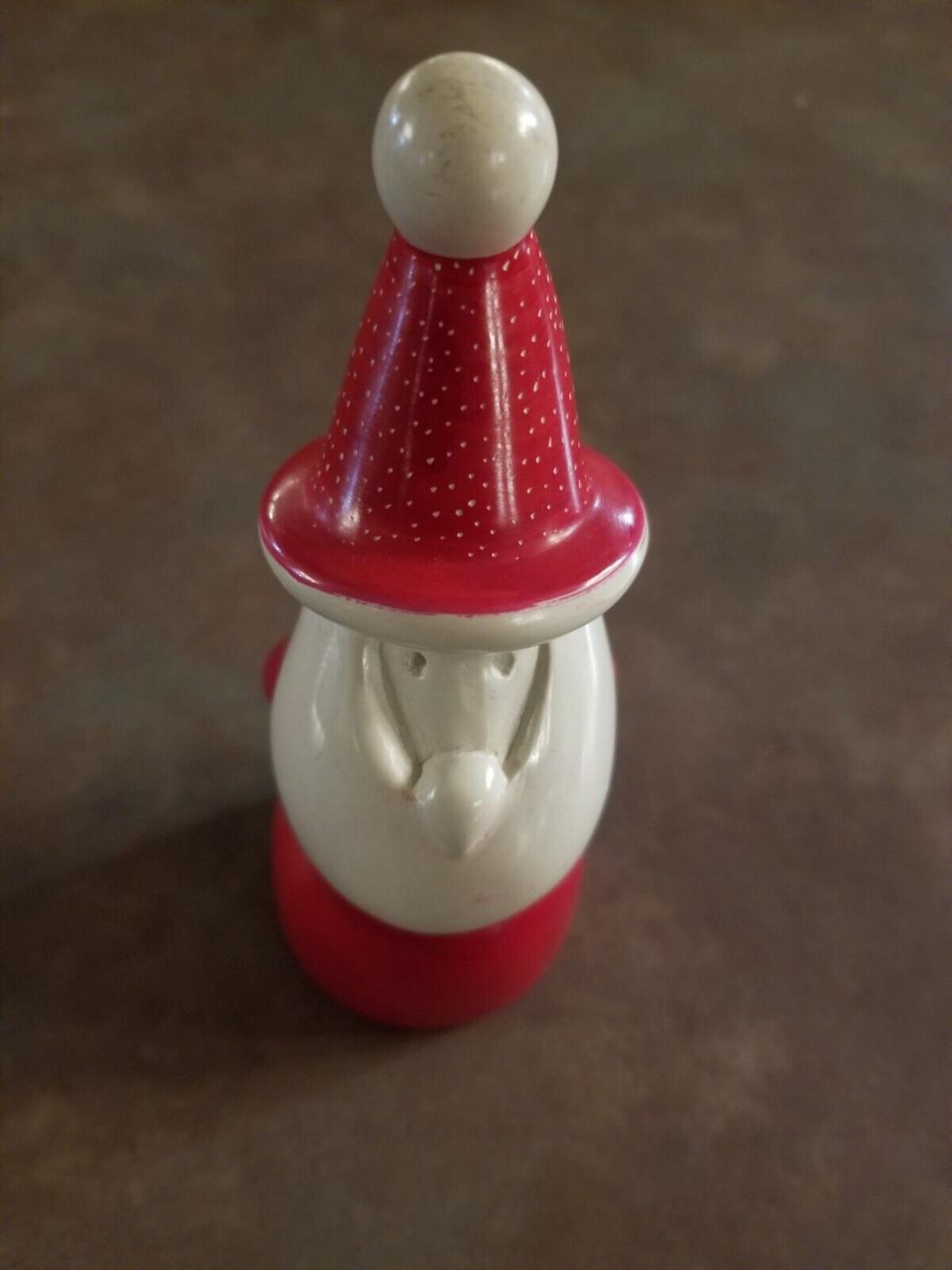 Hand Carved Soapstone Santa.