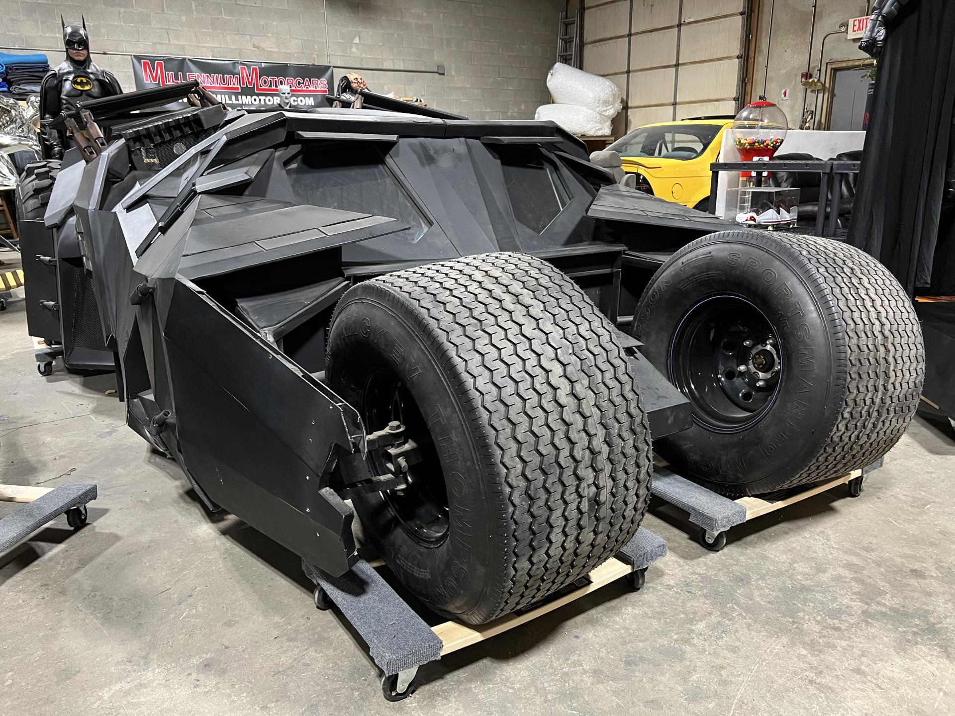 Dark Knight Batman and Batmobile